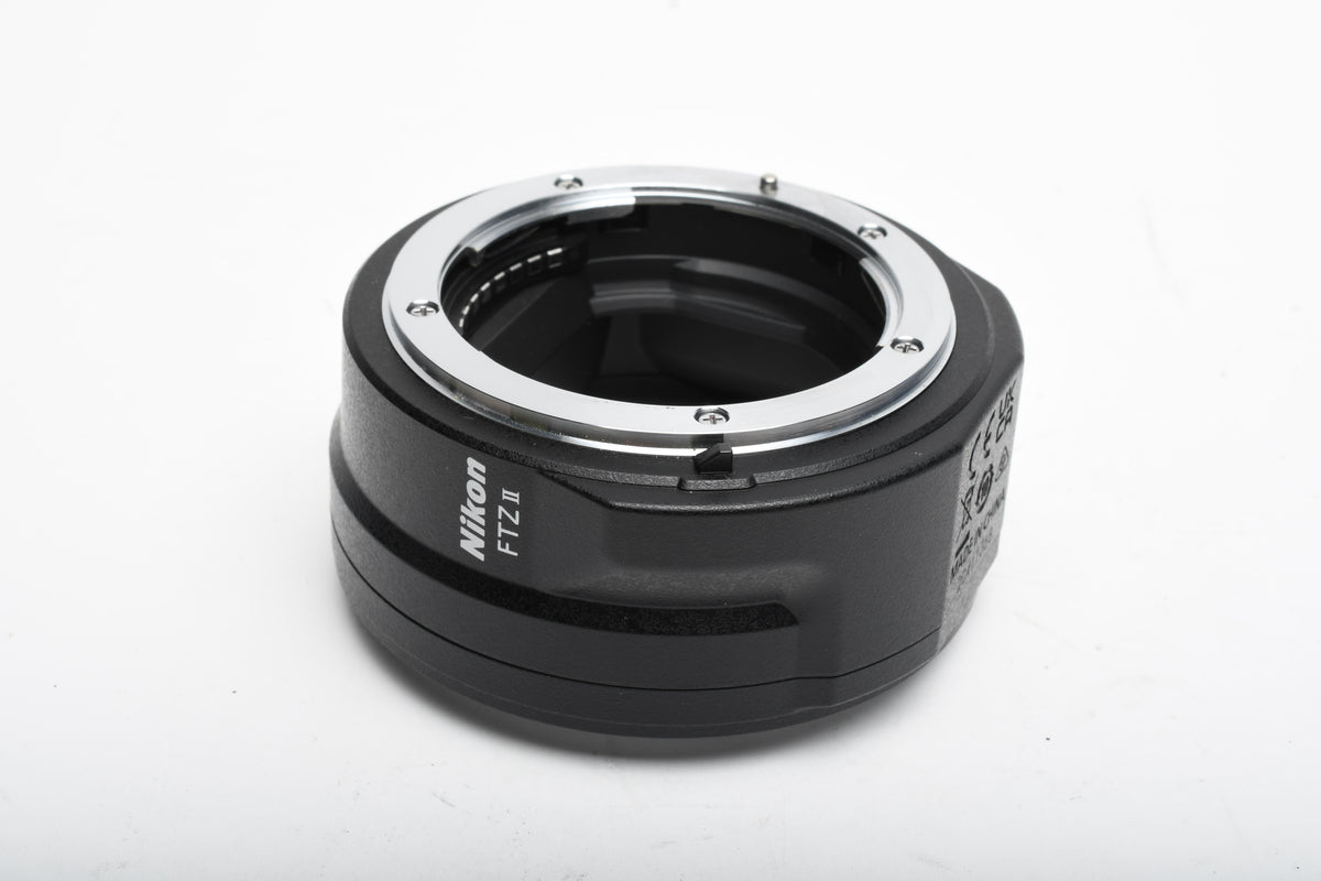 Nikon FTZ II Mount Adapter, caps, Mint- Boxed