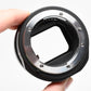 Nikon FTZ II Mount Adapter, caps, Mint- Boxed
