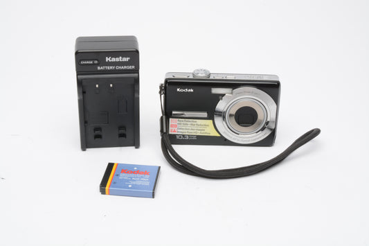 Kodak Easyshare M1063 10.3MP Digital Point&Shoot, tested, works great