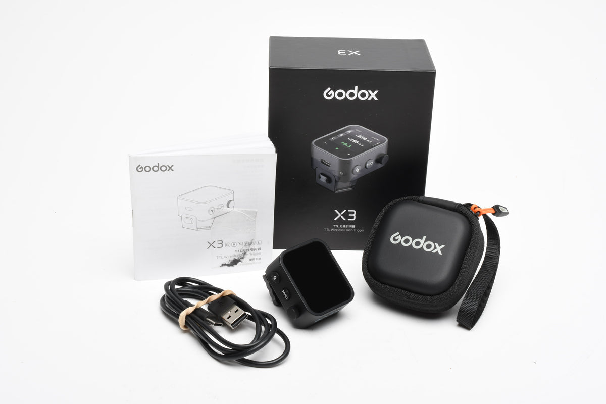 Godox X3 Portable TTL Wireless Flash Trigger for Sony, Case, Mint, Boxed