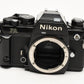 Nikon FA 35mm SLR Black Body only w/new seals, tested, nice!