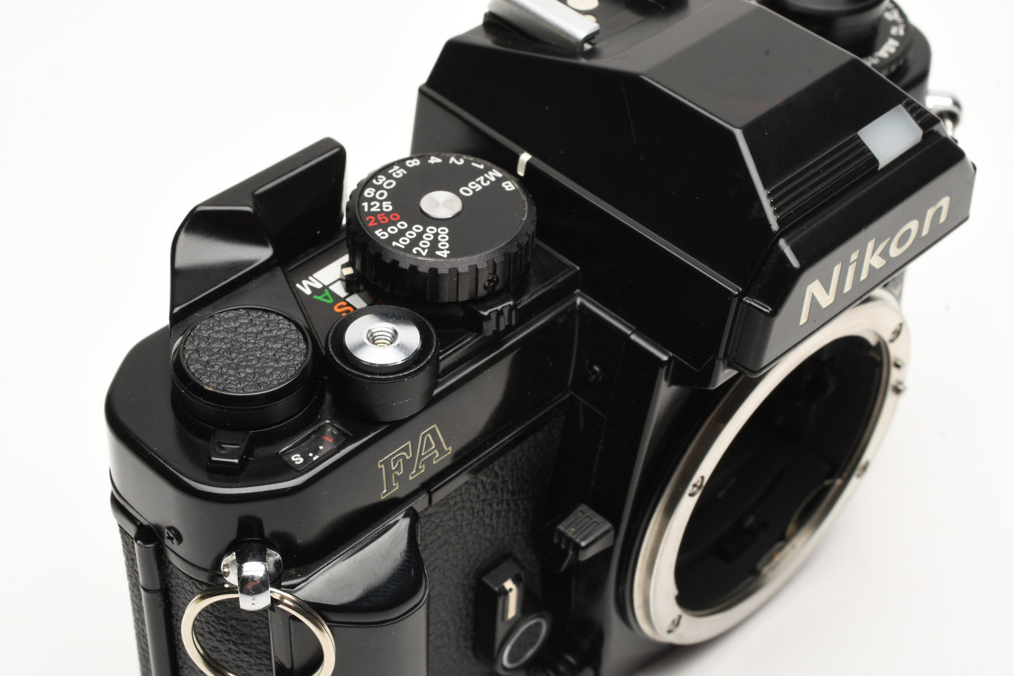 Nikon FA 35mm SLR Black Body only w/new seals, tested, nice!