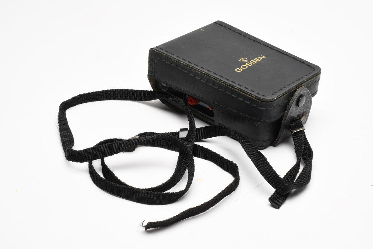 Gossen Luna-Pro F Flash/Ambient Light Meter, clean, tested, w/Case & Strap