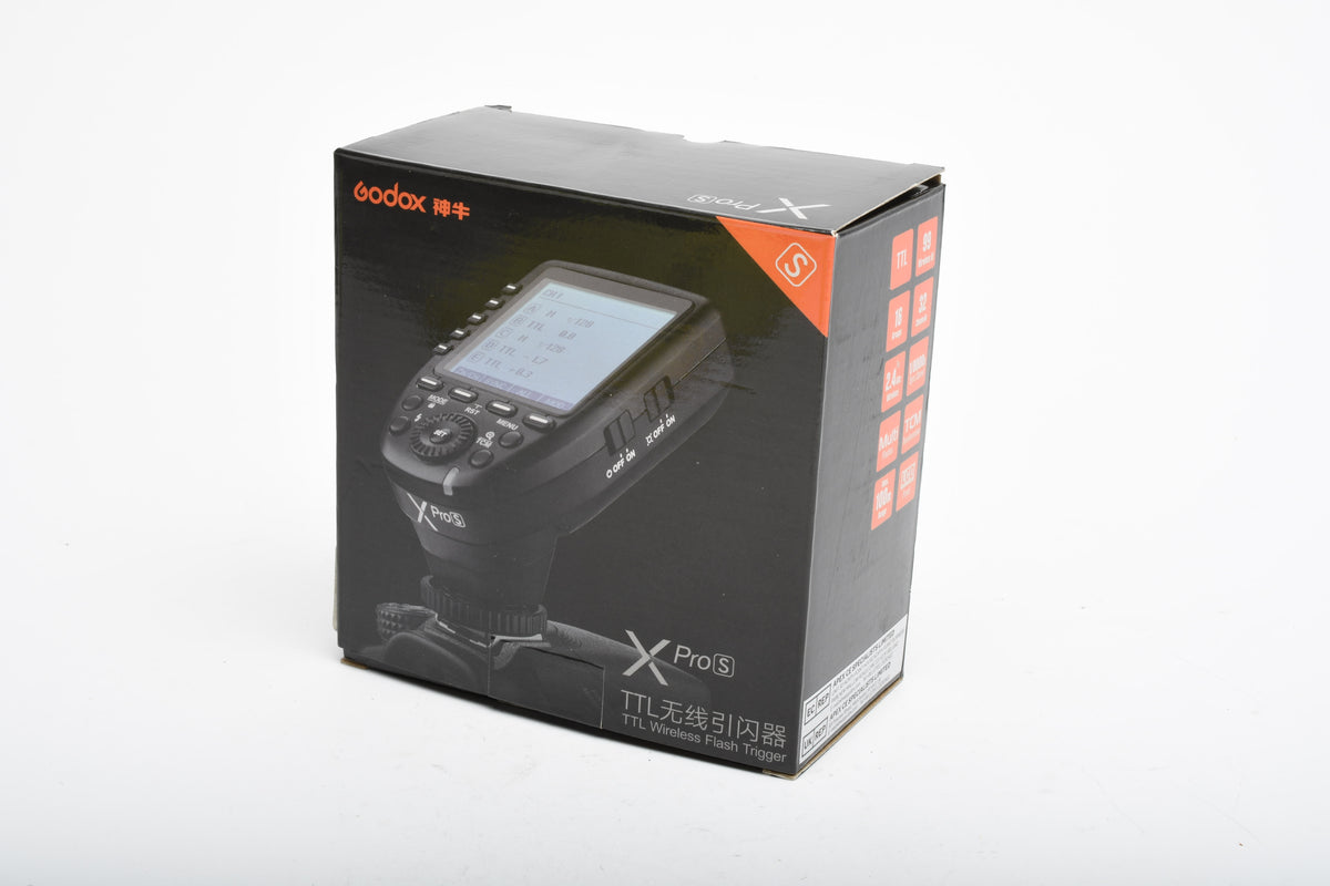 Godox XPro S TTL Wireless flash trigger (For Sony), Boxed