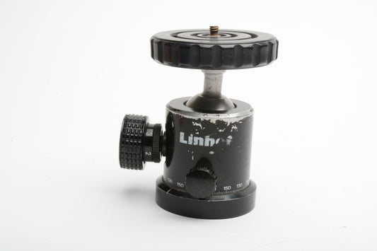 Linhof Profi ballhead II, nice quality, very smooth, *Read