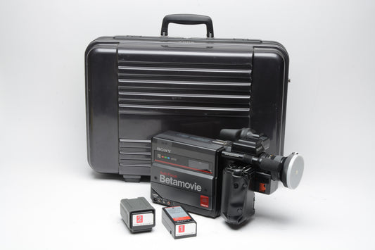 Sony Betamovie BMC-220 w/2Batts & case, No power supply