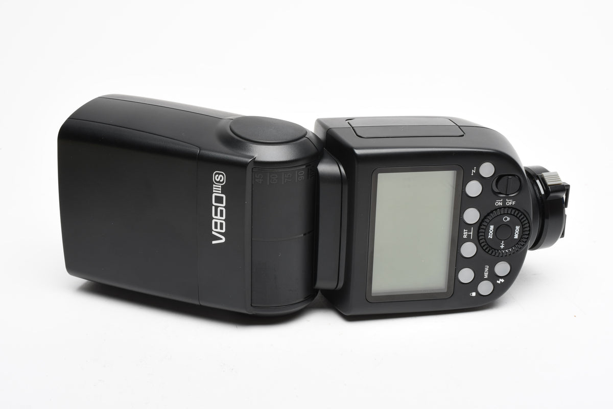 Godox V860III-S TTL Li-Ion Camera Flash for Sony, Case+batt+charger+stand