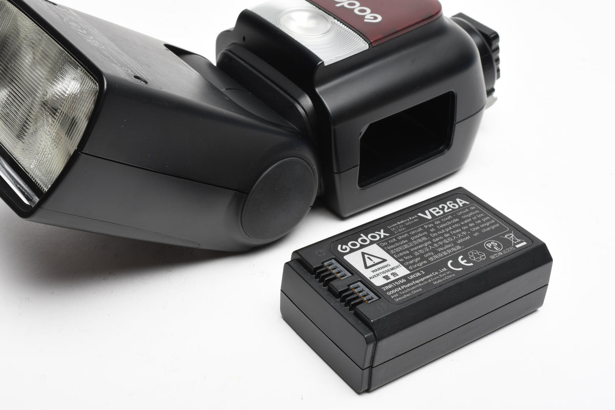 Godox V860III-S TTL Li-Ion Camera Flash for Sony, Case+batt+charger+stand