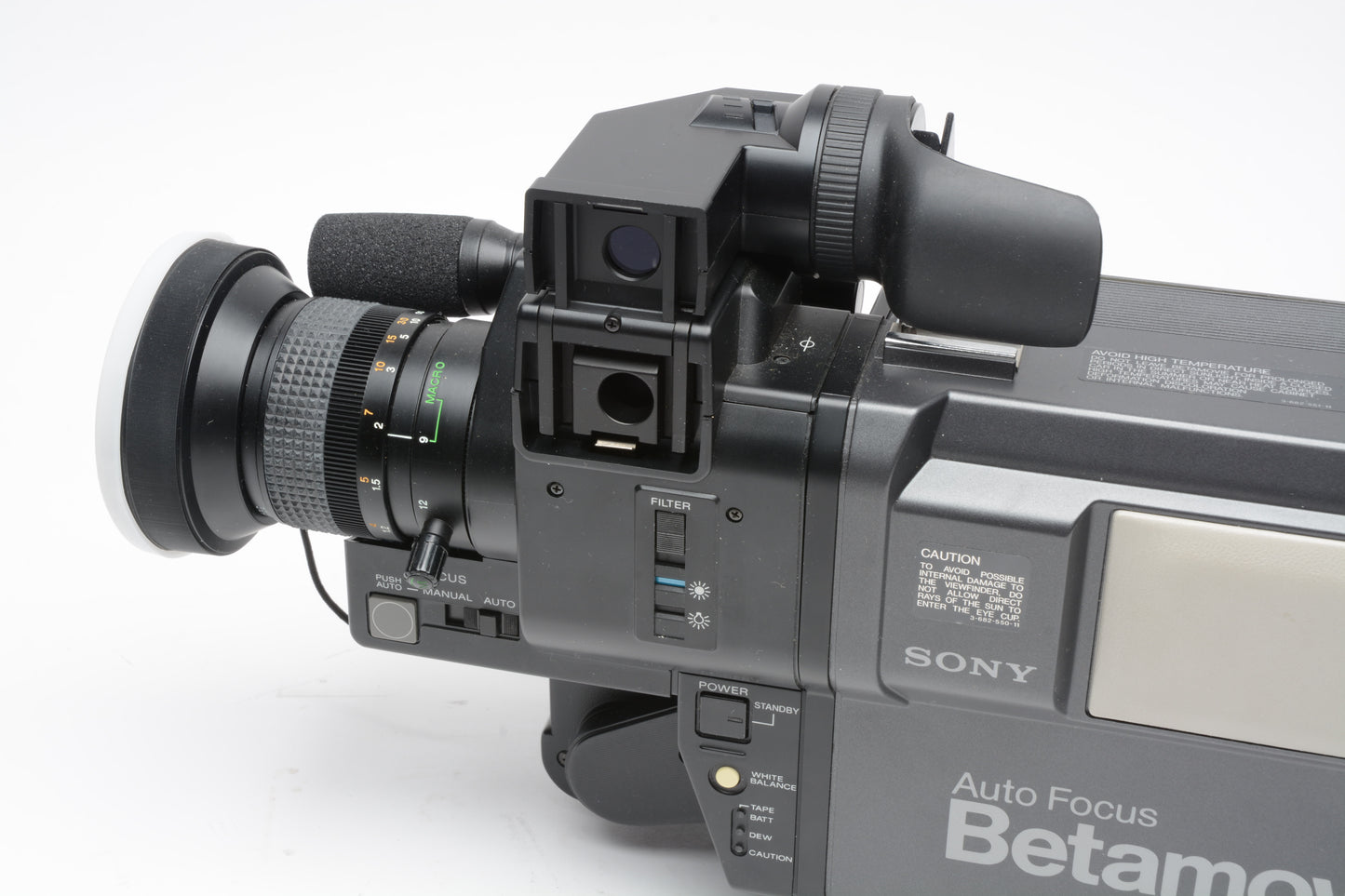 Sony Betamovie BMC-220 w/2Batts & case, No power supply