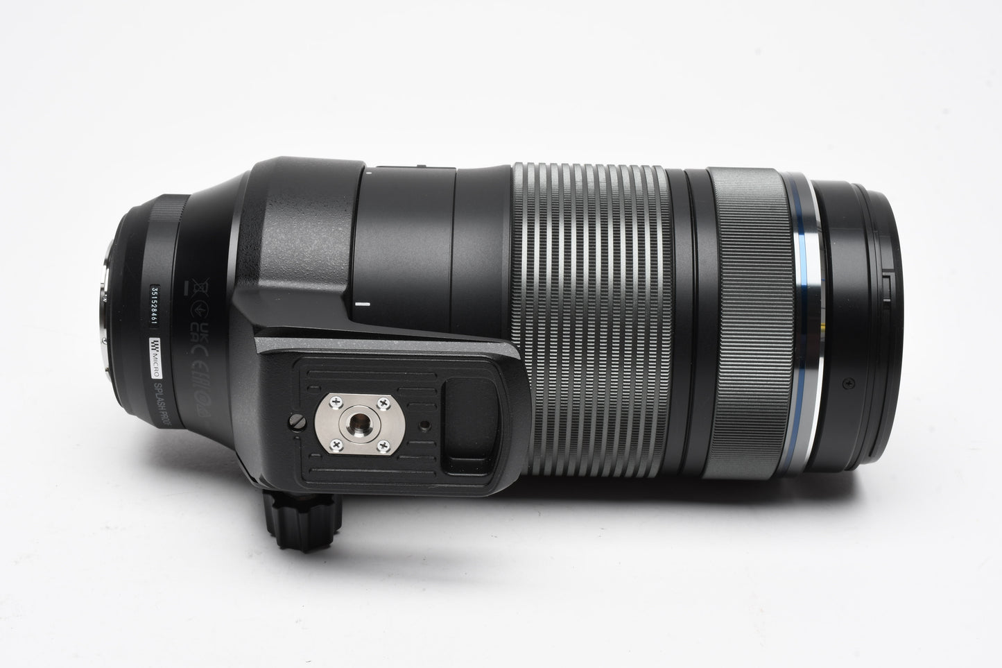 Olympus M Zuiko 100-400mm F5-6.3 IS ED MSC zoom, hood, collar, box, Mint