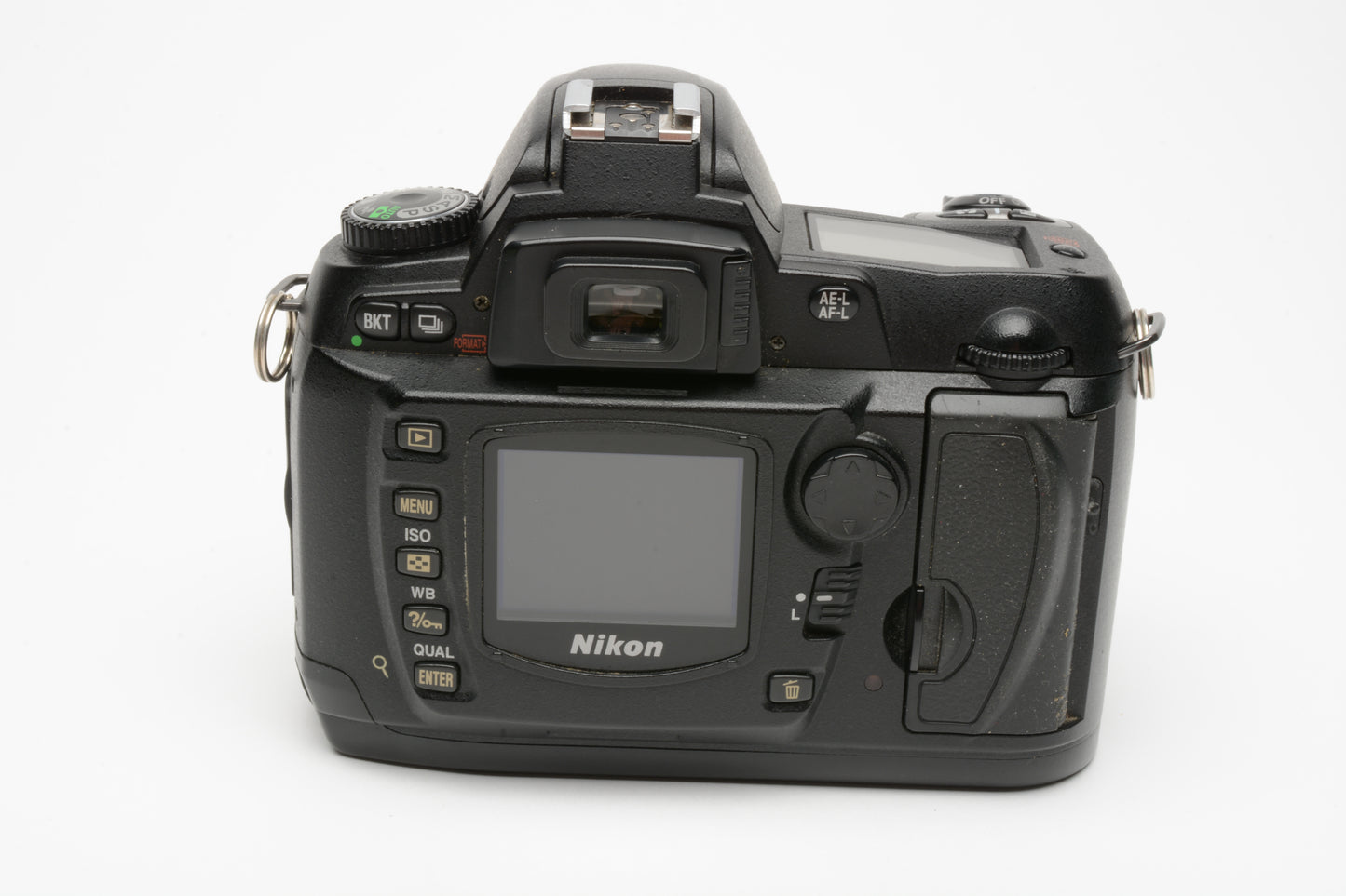 Nikon D70 DSLR body w/batt, charger, 1GB CF card, Only 6762 Acts, Tested