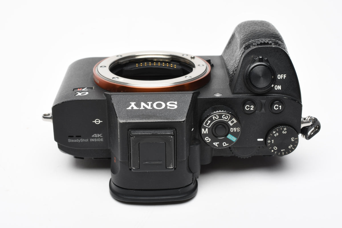Sony A7 III Mirrorless Body, batt+charger, 76K Acts, Boxed, Great!
