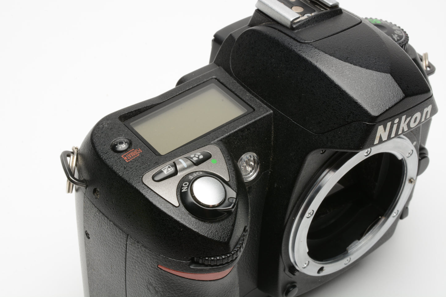 Nikon D70 DSLR body w/batt, charger, 1GB CF card, Only 6762 Acts, Tested