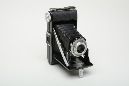 Agfa Billy 1 6x9 Format camera w/Agfa-Agnar 105mm F6.3 Made In Germany +Case Vintage