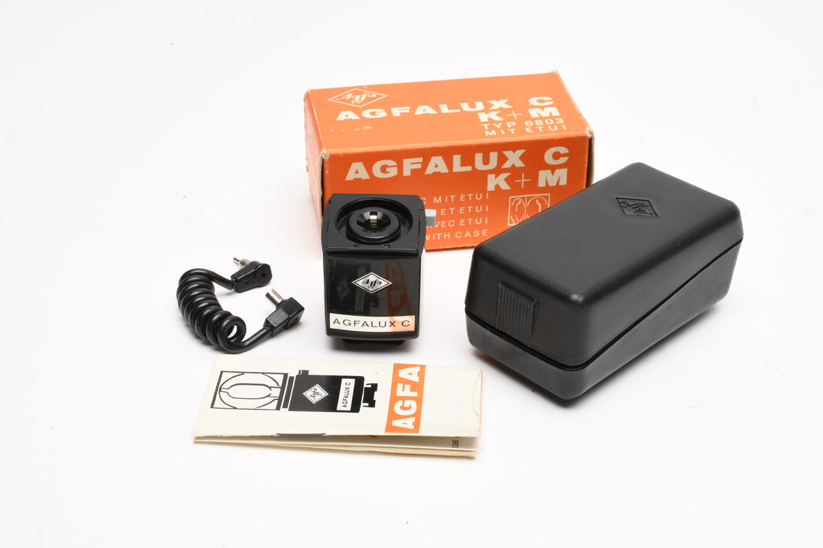 Agfalux C K+M Flash cube adapter w/sync cord