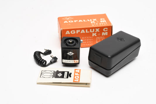 Agfalux C K+M Flash cube adapter w/sync cord