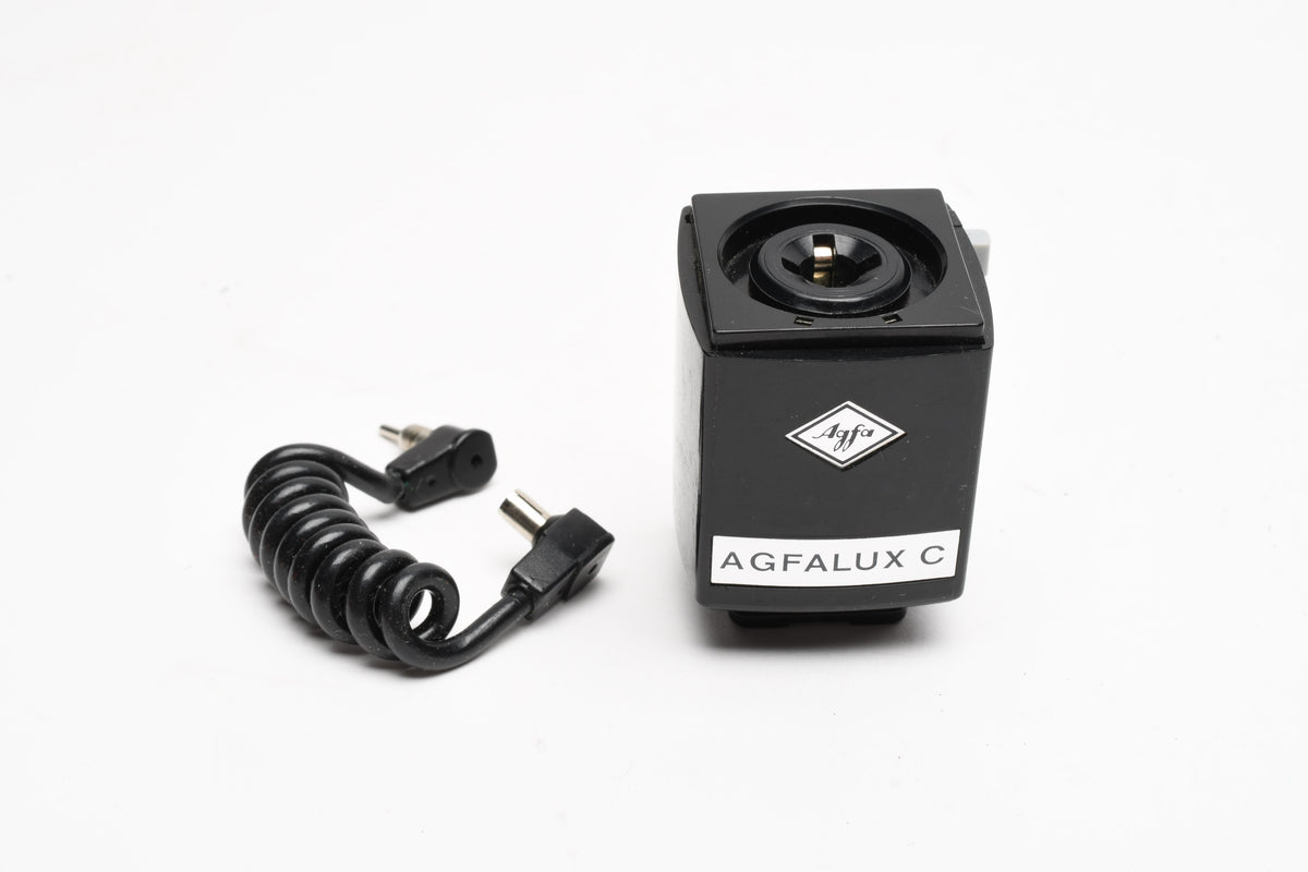 Agfalux C K+M Flash cube adapter w/sync cord
