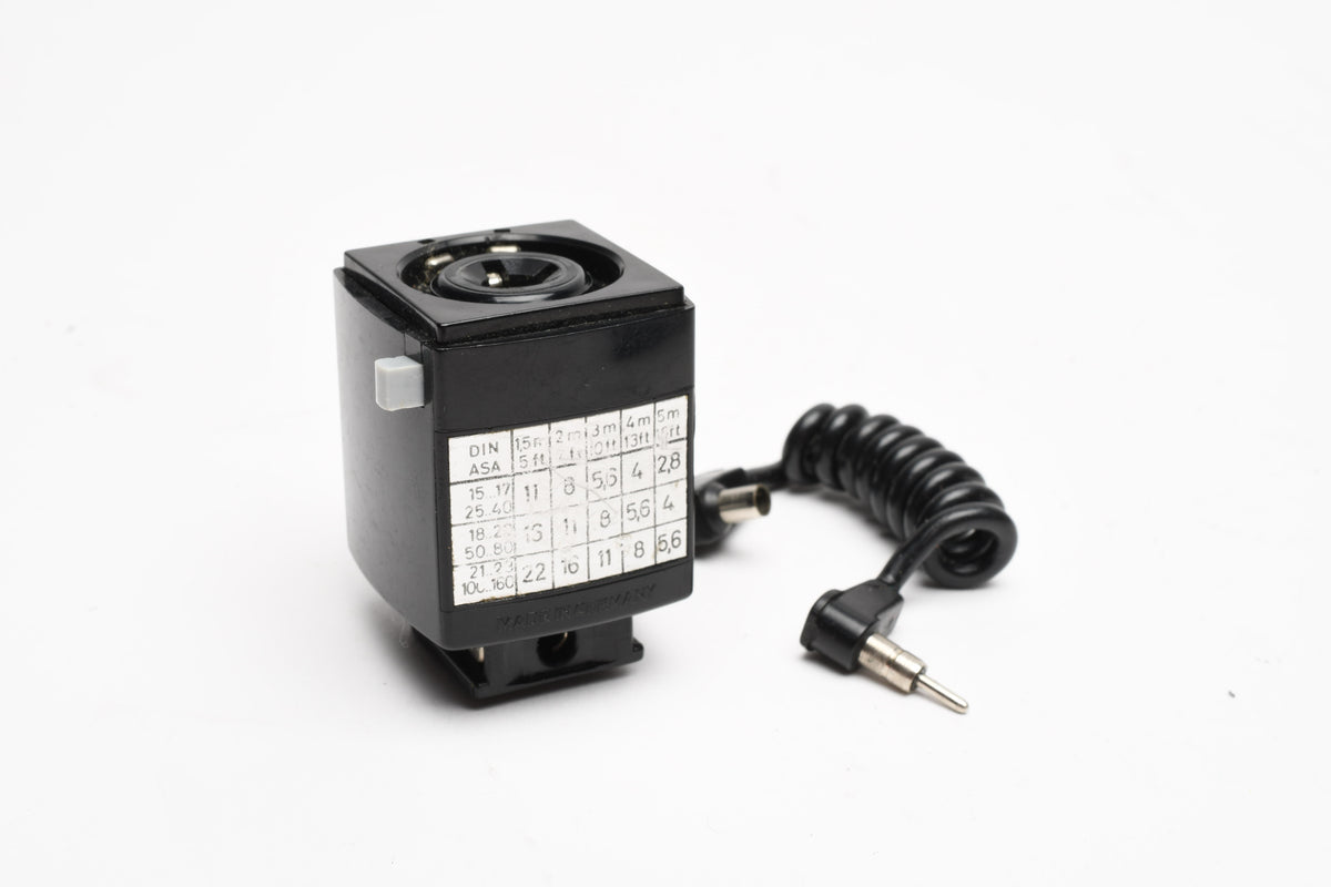 Agfalux C K+M Flash cube adapter w/sync cord