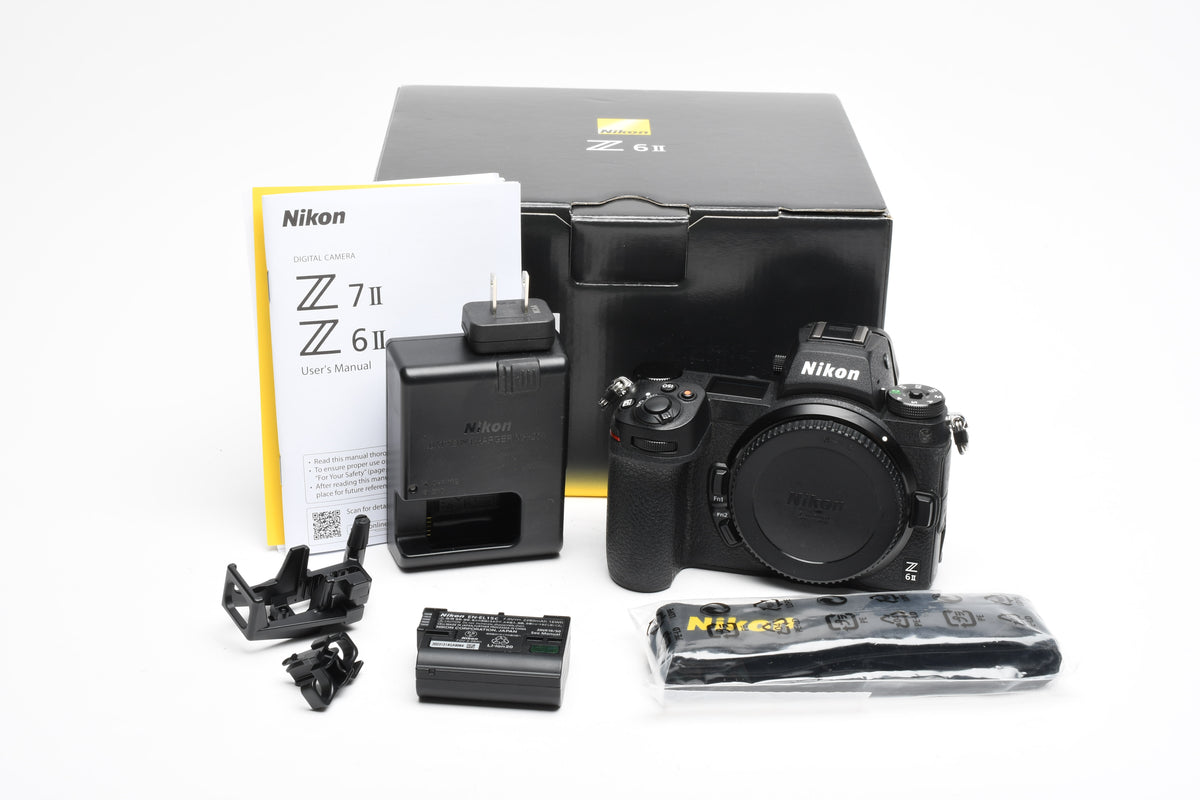 Nikon Z6 II Mirrorless Body, Mint-, Boxed, Only 11k Acts! USA