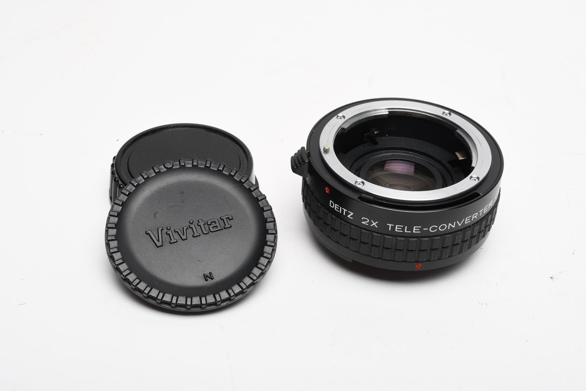 Deitz 2X Tele Converter for Nikon F Mount, Clean, w/Caps