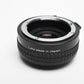 Deitz 2X Tele Converter for Nikon F Mount, Clean, w/Caps