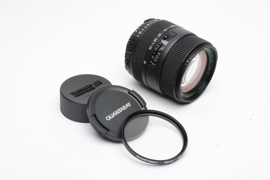 Sigma Quantaray 28-105mm f4-5.6 zoom lens Nikon AF Mount, Caps+UV