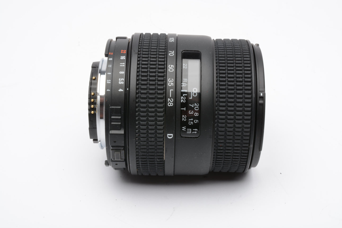 Sigma Quantaray 28-105mm f4-5.6 zoom lens Nikon AF Mount, Caps+UV