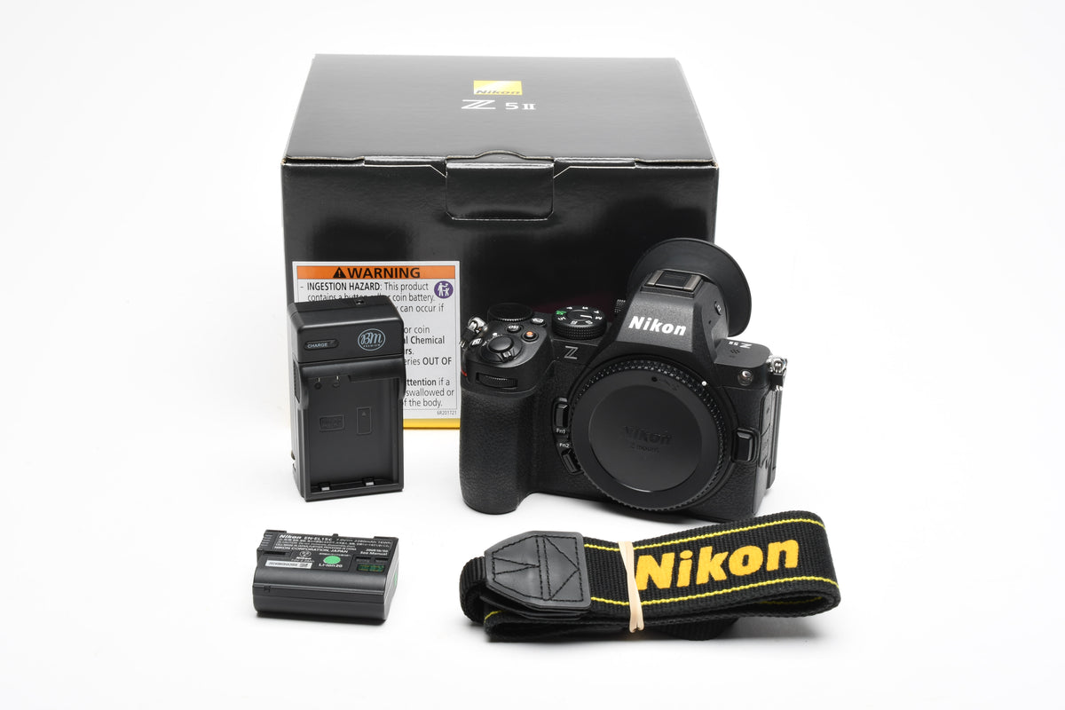 Nikon Z5 II Mirrorless body, Very clean, boxed, 58K Acts, Nice