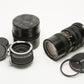 Vivitar 75-150mm F3.8 zoom lens w/matched 2X converter / multiplier for Nikon AI Mount