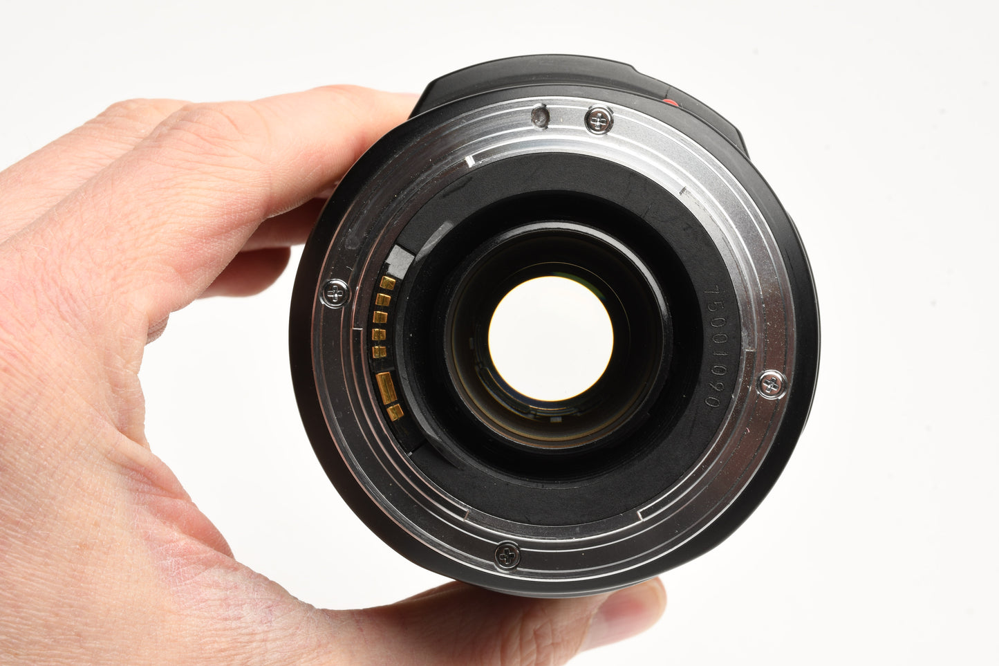 Canon EF 28-135mm f3.5-5.6 IS USM zoom lens, caps, tested, good!