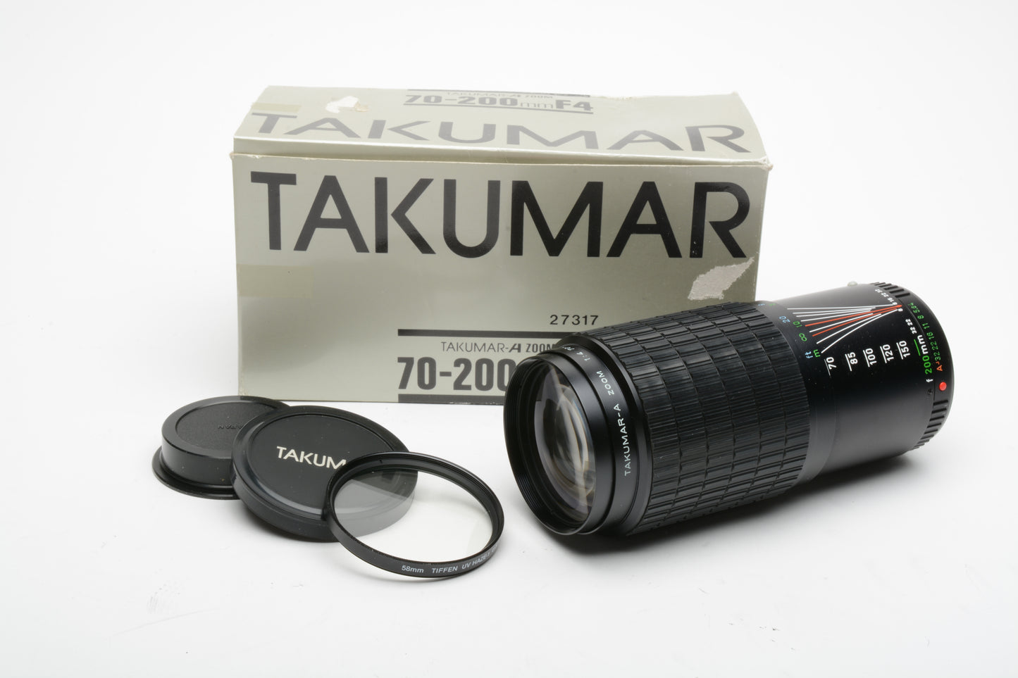 Pentax MF 70-200mm f4 Takumar A Telephoto zoom for Pentax K Mount *Read