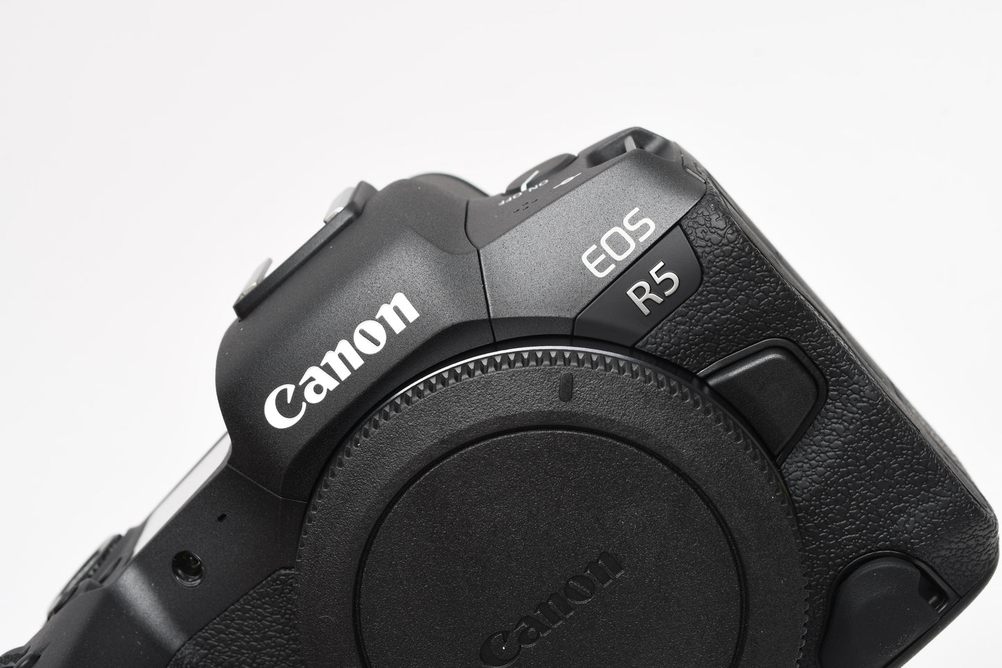 Canon EOS R5 Mirrorless body, batt+charger <5 Acts! New - Never Used