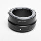 Fotasy PRO Nikon F Mount Lens to Nikon Z w/F mount cap, Clean