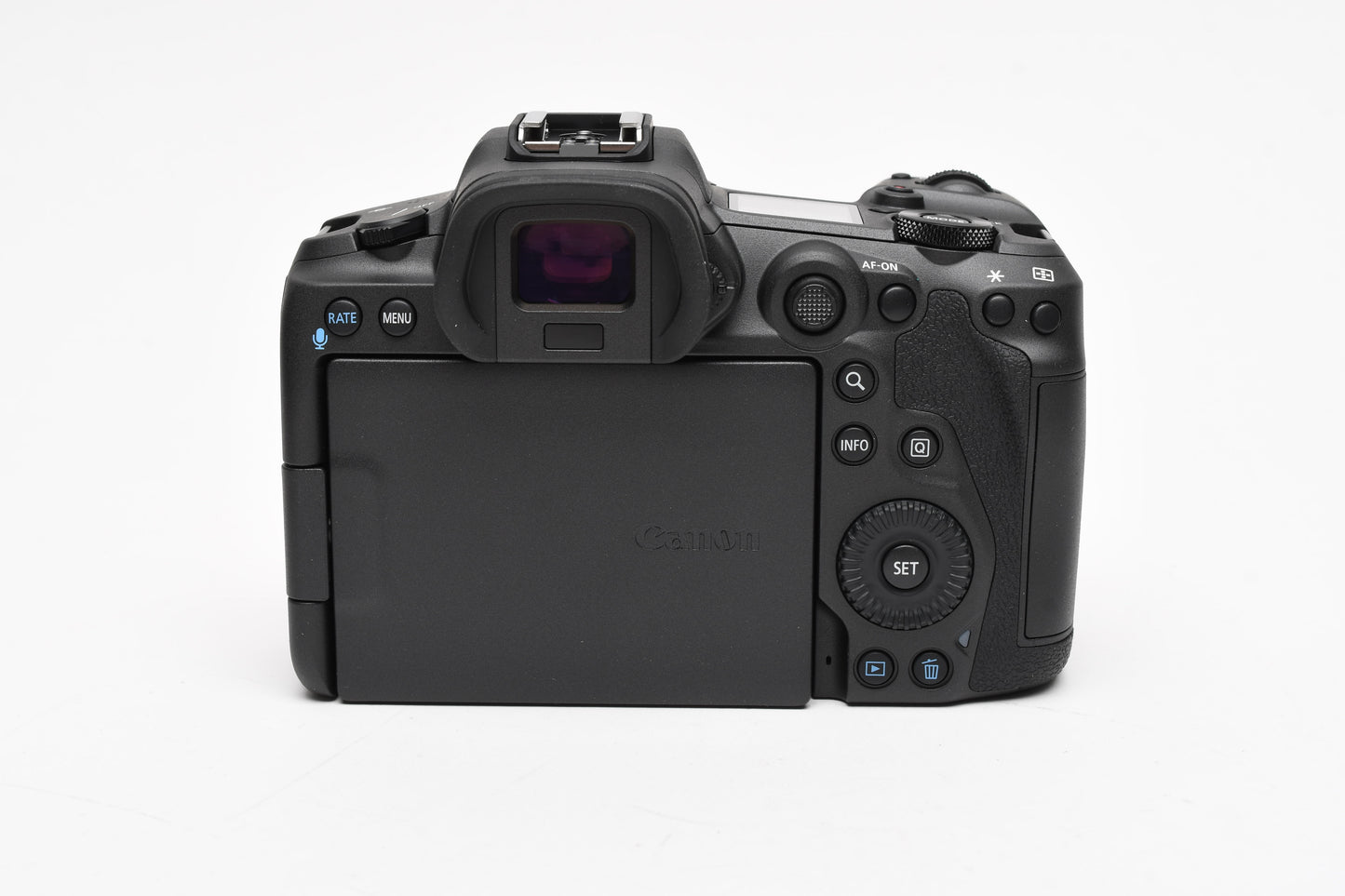 Canon EOS R5 Mirrorless body, batt+charger <5 Acts! New - Never Used