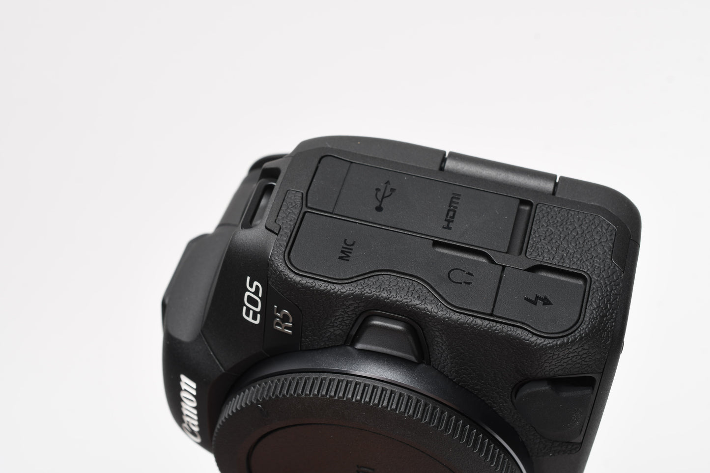 Canon EOS R5 Mirrorless body, batt+charger <5 Acts! New - Never Used