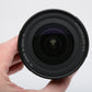 Nikon AF-P Nikkor 10-20mm f4.5-5.6G DX VR zoom lens, caps + UV, clean