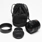 Panasonic Lumix Leica DG Summilux 12mm f1.4 w/hood, caps, pouch, Mint-