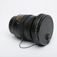 Nikon AF-P Nikkor 10-20mm f4.5-5.6G DX VR zoom lens, caps + UV, clean