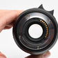 Panasonic Lumix Leica DG Summilux 12mm f1.4 w/hood, caps, pouch, Mint-