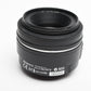Sony AF 35mm f1.8 DT SAM lens, caps, Good! For A-Mount