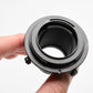 Nikon F mount to Microscope adapter