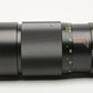 Vivitar 200mm f3.5 Auto Telephoto Camera Lens for Canon FD, caps, sky, case