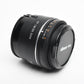 Sony AF 35mm f1.8 DT SAM lens, caps, Good! For A-Mount