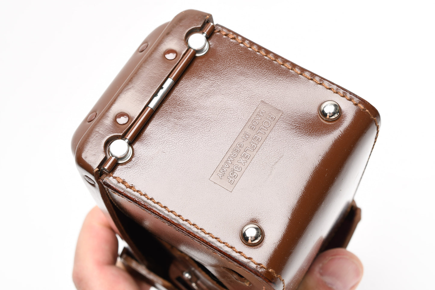 Rollei Rolleiflex 3.5f Eveready leather fitted case, Mint