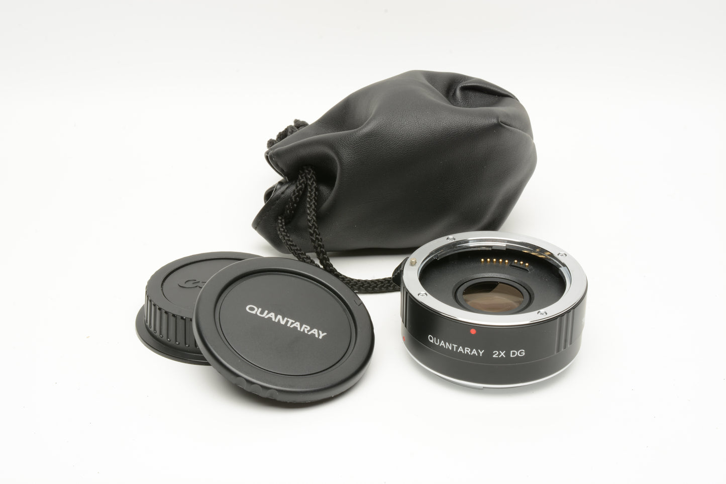 Quantaray DG Teleconverter for Canon AF EF Mount, Pouch+Caps