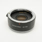 Quantaray DG Teleconverter for Canon AF EF Mount, Pouch+Caps