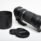 Tamron SP 150-600mm f5-6.3 USD Di VC Zoom, Nikon F, w/Hood, Caps, Collar, Great!