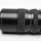 KitStar 80-200mm f4.5 zoom lens, caps, Pentax PK Mount, UV, Tested