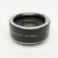 Quantaray DG Teleconverter for Canon AF EF Mount, Pouch+Caps