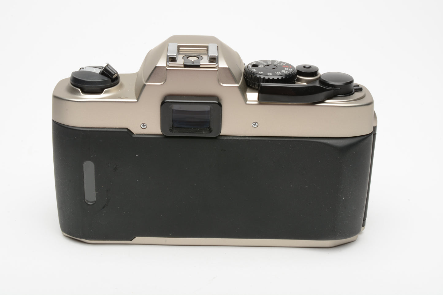 Nikon FM-10 35mm SLR w/35-70mm f3.5-4.8 zoom lens, cap+strap+case, Clean!